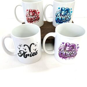 Aries Zodiac Mug 11oz – Choose Design
